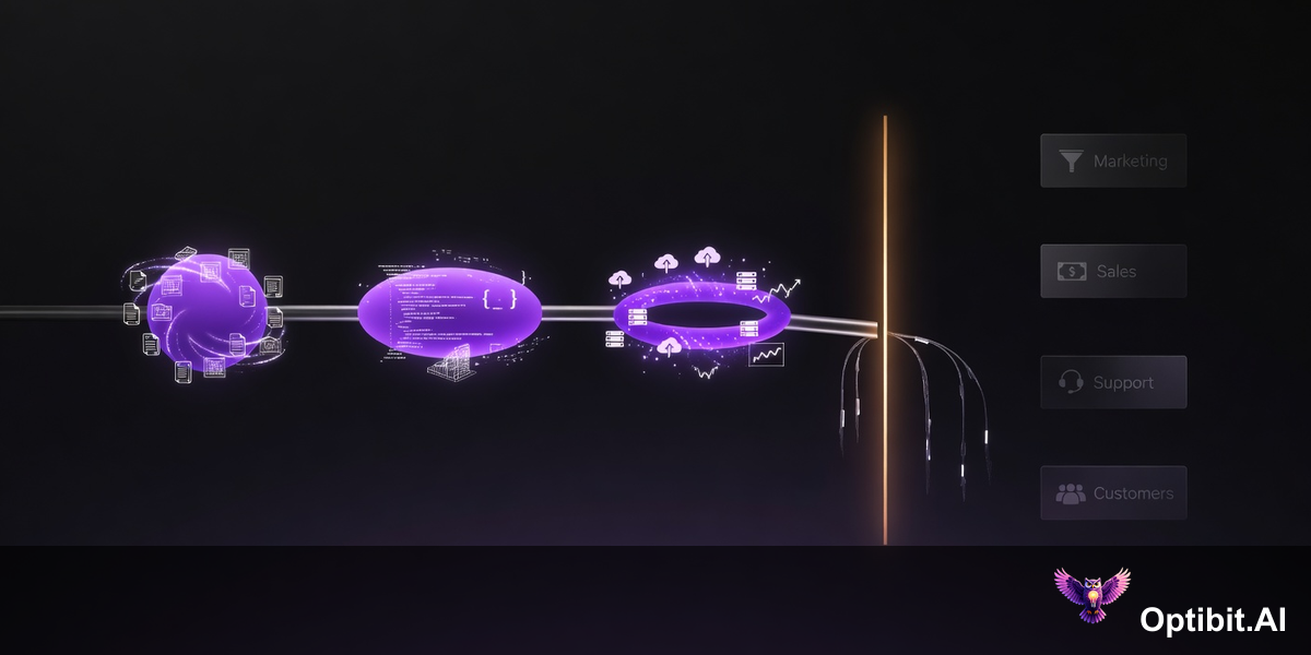 AI-DLC three phases with a visible gap where the GTM phase should be
