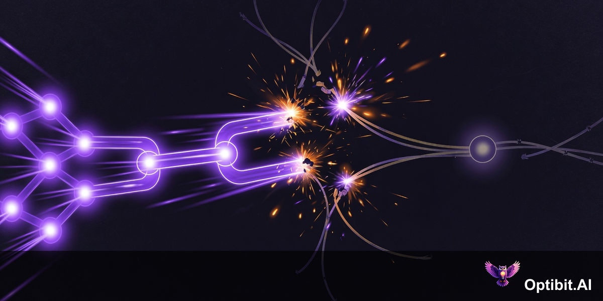 A broken pipeline between engineering and the solutions engineer, with information failing to cross the gap